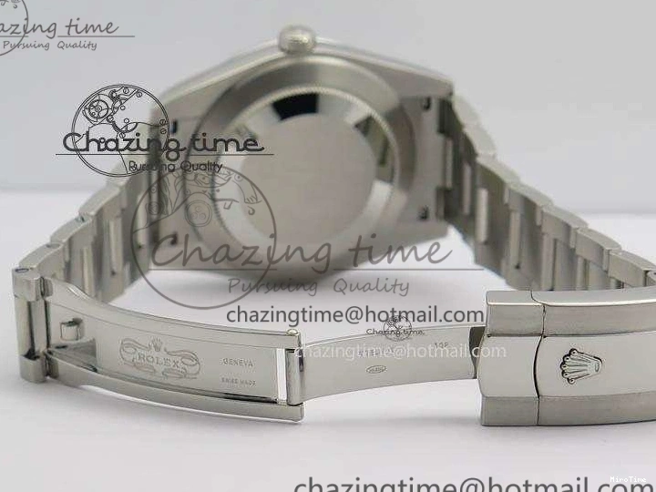 MiroTime 0105 GoodFit DateJust 41mm 126334 Noob 1:1 Best Edition Fluted Bezel Gray Diam Dial On SS Oyster Bracelet A 3585